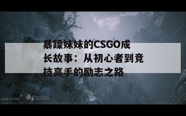 暴躁妹妹的CSGO成长故事：从初心者到竞技高手的励志之路