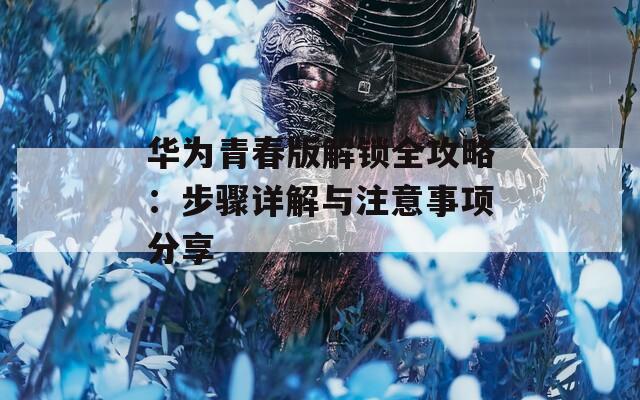 华为青春版解锁全攻略：步骤详解与注意事项分享