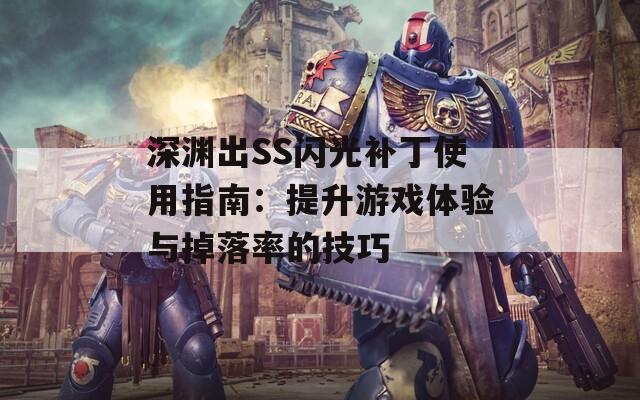 深渊出SS闪光补丁使用指南：提升游戏体验与掉落率的技巧