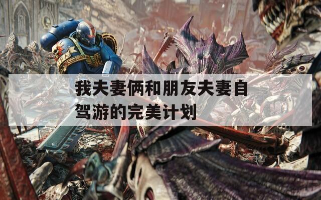 我夫妻俩和朋友夫妻自驾游的完美计划