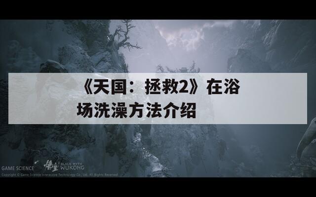 《天国：拯救2》在浴场洗澡方法介绍