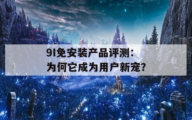 9I免安装产品评测：为何它成为用户新宠？