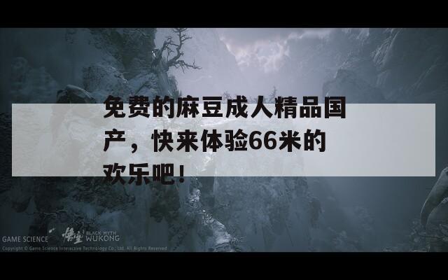 免费的麻豆成人精品国产，快来体验66米的欢乐吧！