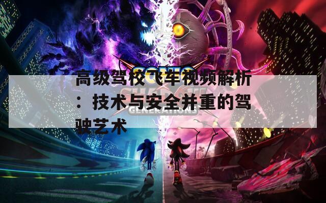 高级驾校飞车视频解析：技术与安全并重的驾驶艺术