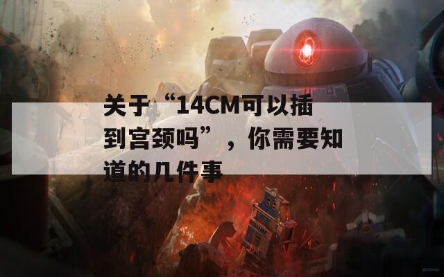关于“14CM可以插到宫颈吗”，你需要知道的几件事