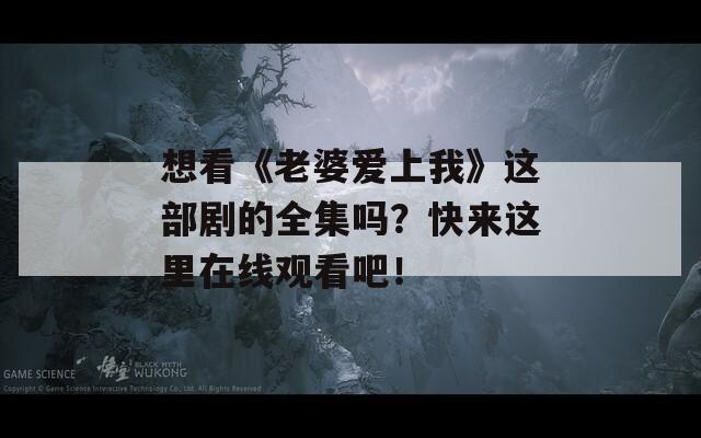 想看《老婆爱上我》这部剧的全集吗？快来这里在线观看吧！